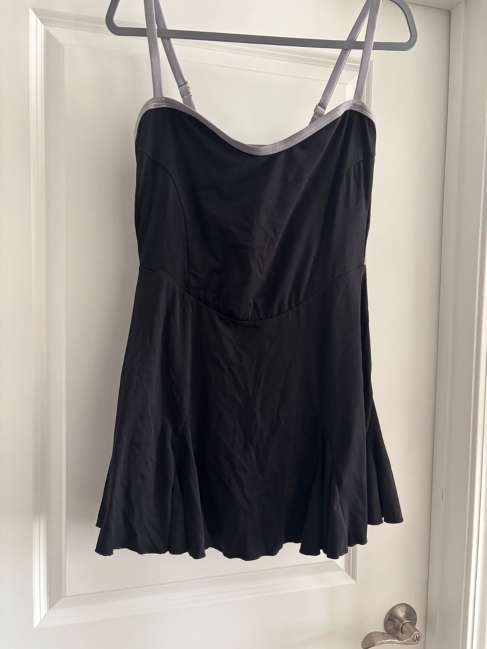 93 Play Street:Black Slip Dress- Women's Dress